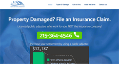 Desktop Screenshot of advocatepublicadjustment.com