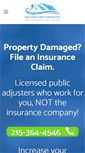 Mobile Screenshot of advocatepublicadjustment.com